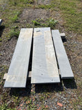 Lot 114 - 3 Large Pieces of Bluestone - All Around 50 in Length