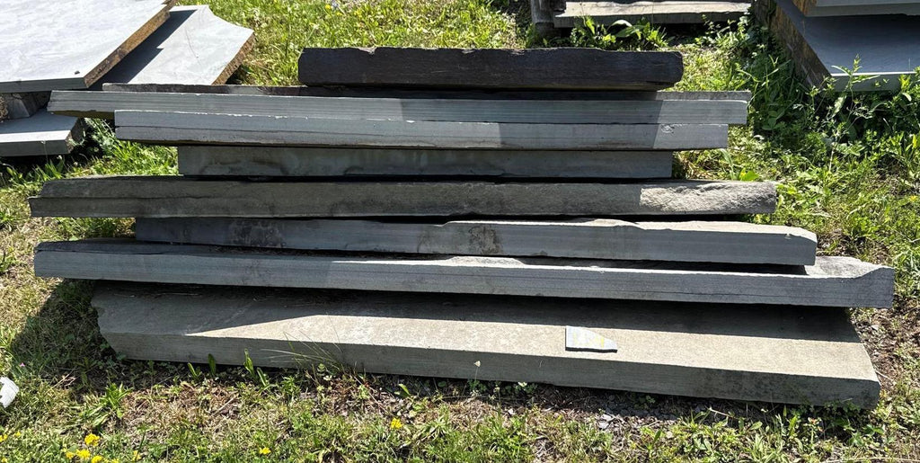 Lot 134 - 9 Bluestone Lengths - Has Cracking