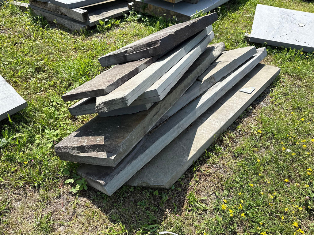 Lot 134 - 9 Bluestone Lengths - Has Cracking