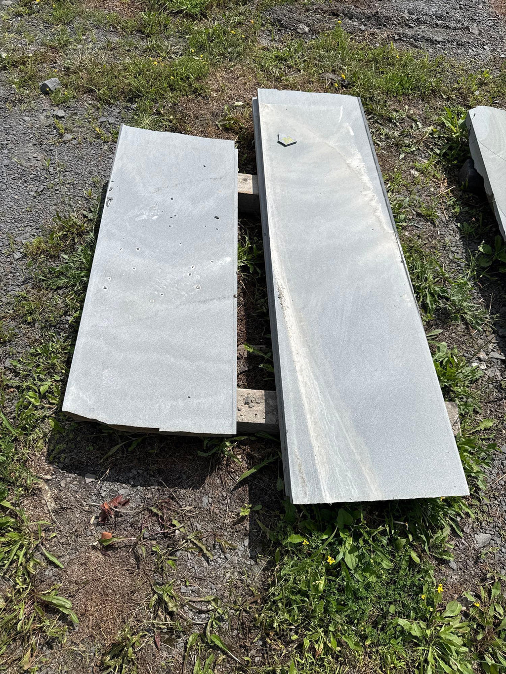 Lot 142 - 10 Large Bluestone Pieces - Various Sizes w/Cracking