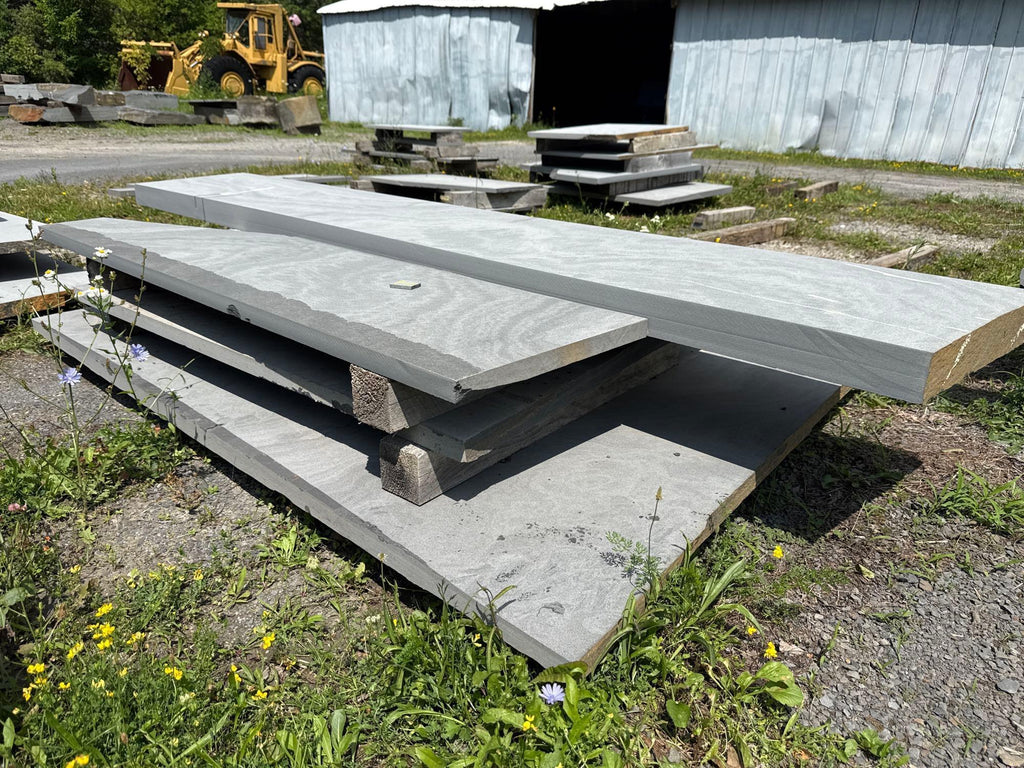 Lot 143 - 6 Bluestone Pieces - Various Sizes