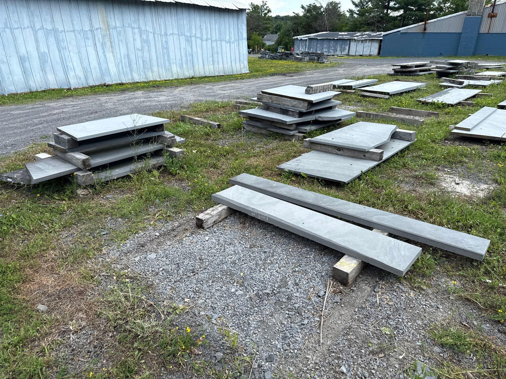 Lot 146 - Large Lot of Mixed Bluestone Pieces