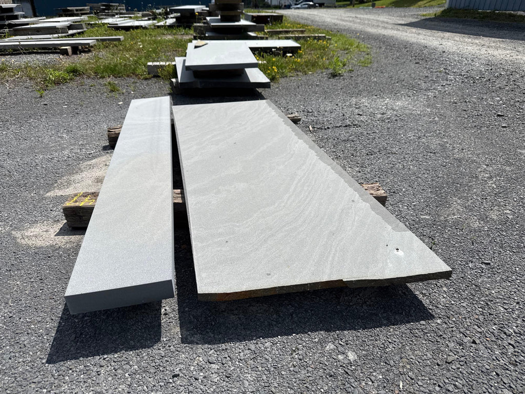 Lot 147 - 5 Large Bluestone Cut Pieces - Various Sizing