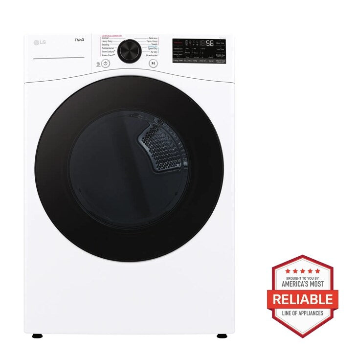 LG DLGX4081W White Front Load Gas Dryer