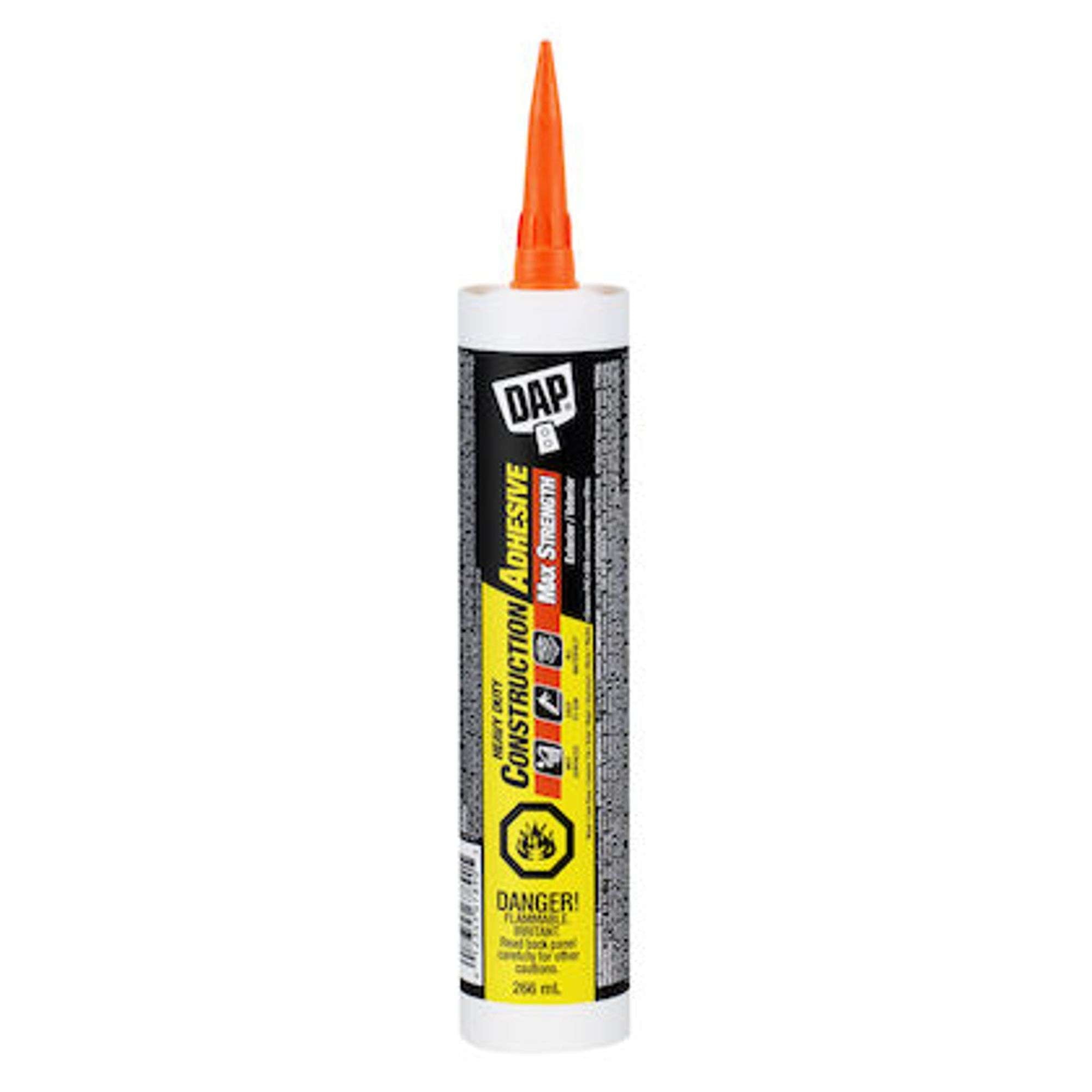 DAP HD Max Construction Adhesive White 266ml - Bulk Case