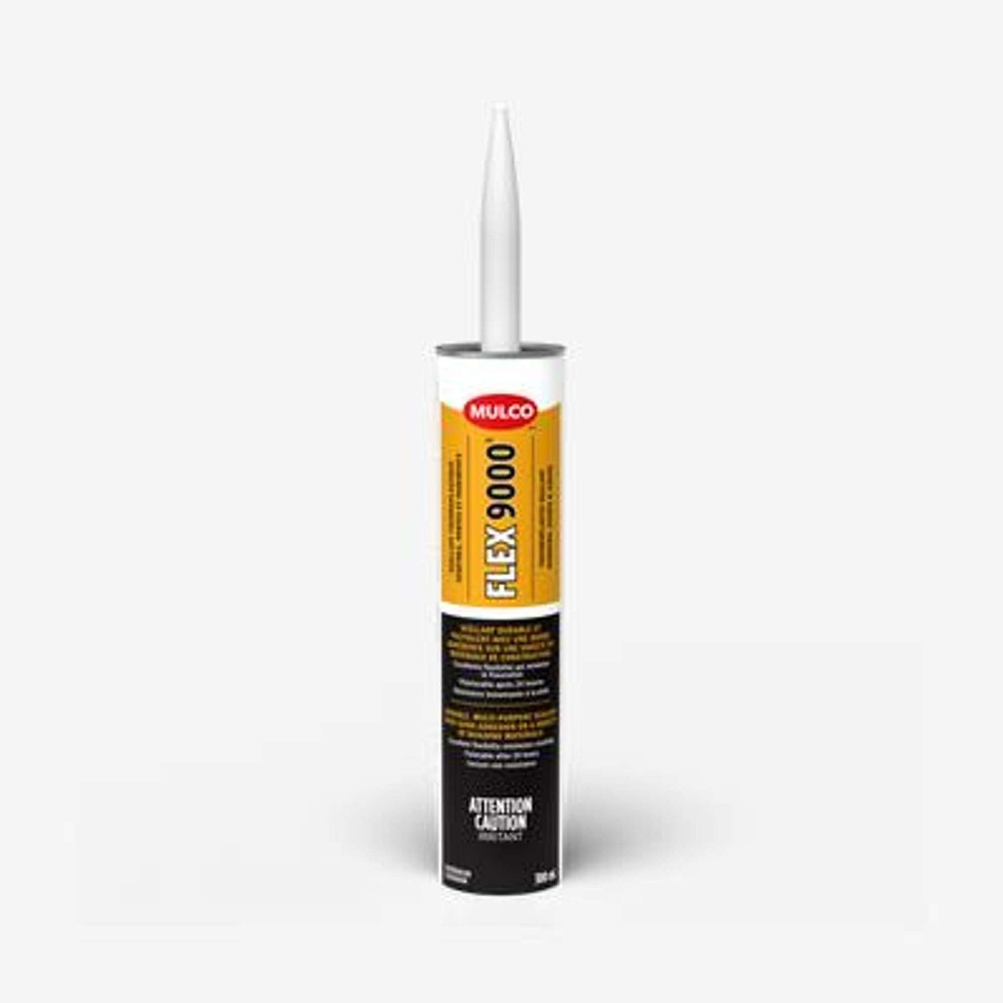 Mulco White Thermoplastic Sealant 10oz Exterior - Bulk Case