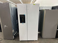 Forno Salerno 36" Side-by-Side White Refrigerator FFRBI1844