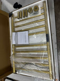 DUDYP Electric Heated Towel Rack Gold