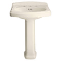 American Standard Townsend Portsmouth 2-PC Linen Pedestal Sink