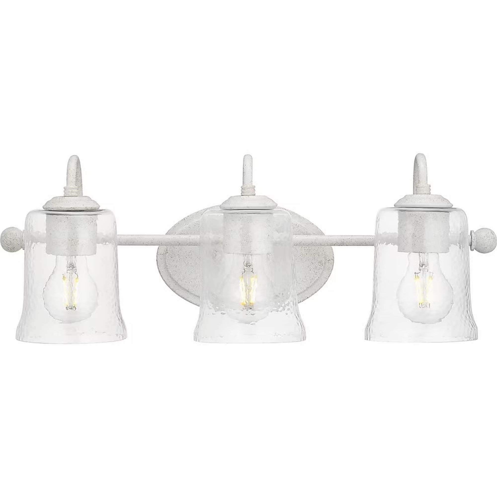 Progress Lighting Cottage White 3-Light Vanity 22"x7.75"