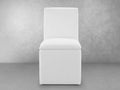 Mara White Stain-Resistant Fabric Dining Chair - Set of 3
