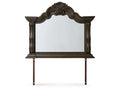 Ashley B947-36 Bedroom Mirror Dark Brown
