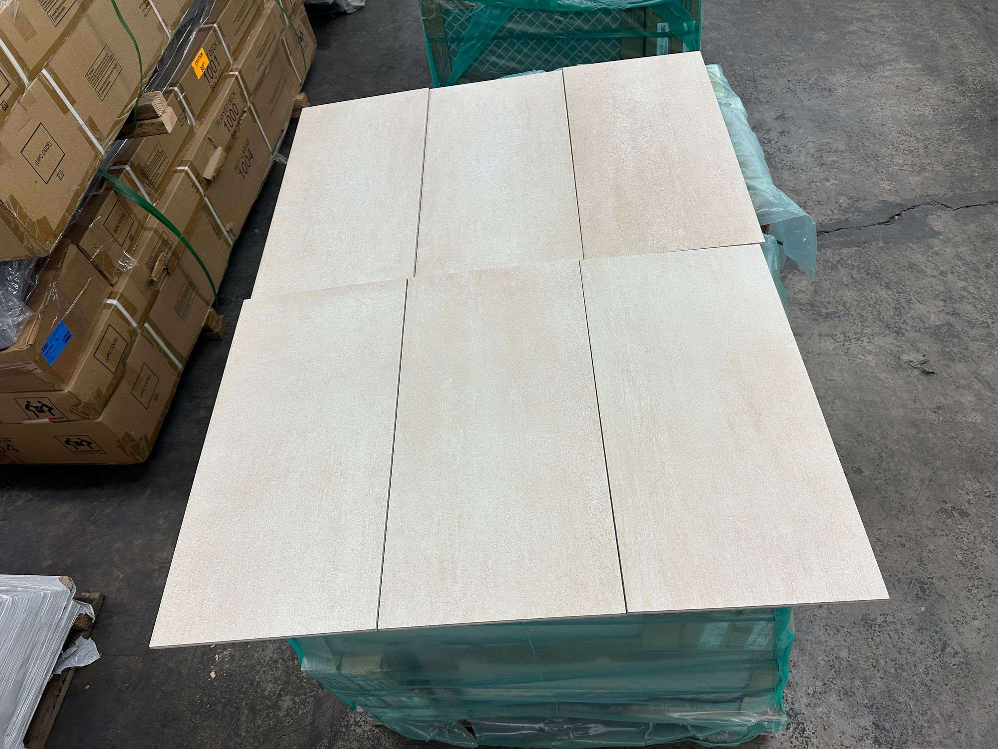 Almond Tan Porcelain Tile – 12x24 Floor & Wall Tile