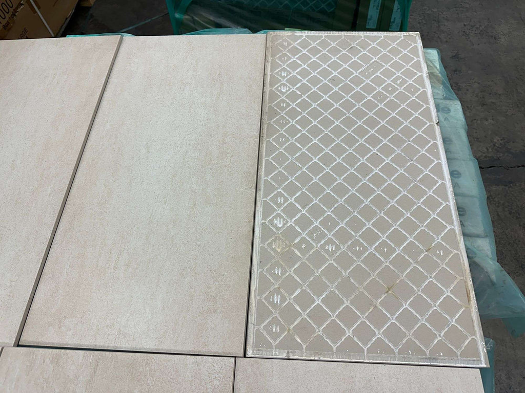 Almond Tan Porcelain Tile – 12x24 Floor & Wall Tile