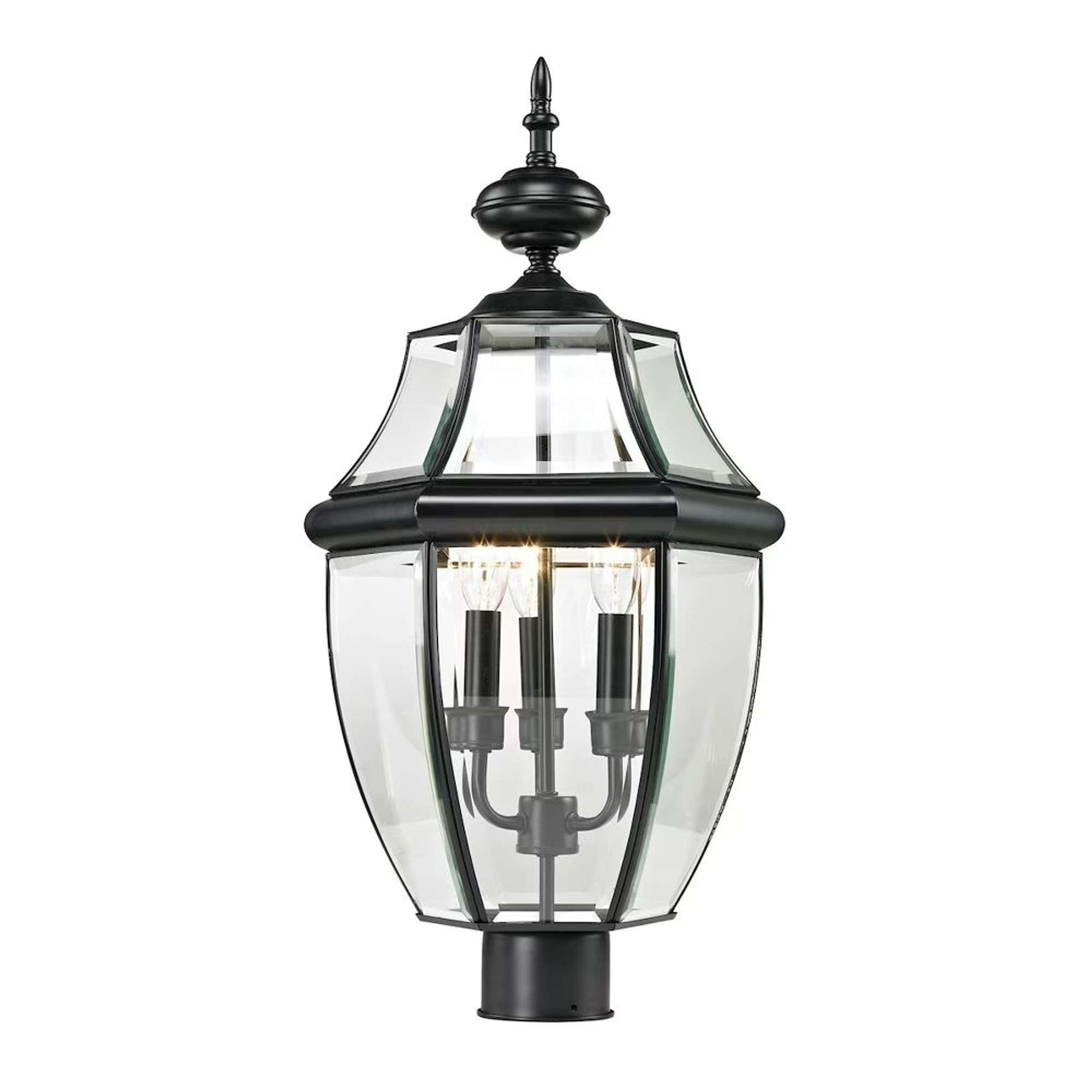 Ashford 3-Light Outdoor Post Light - Thomas
