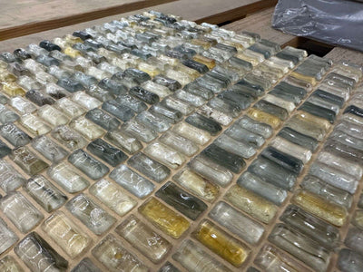Sesshu Natural Mosaic Tile – Malaga Cove Glass & Stone (12x13)