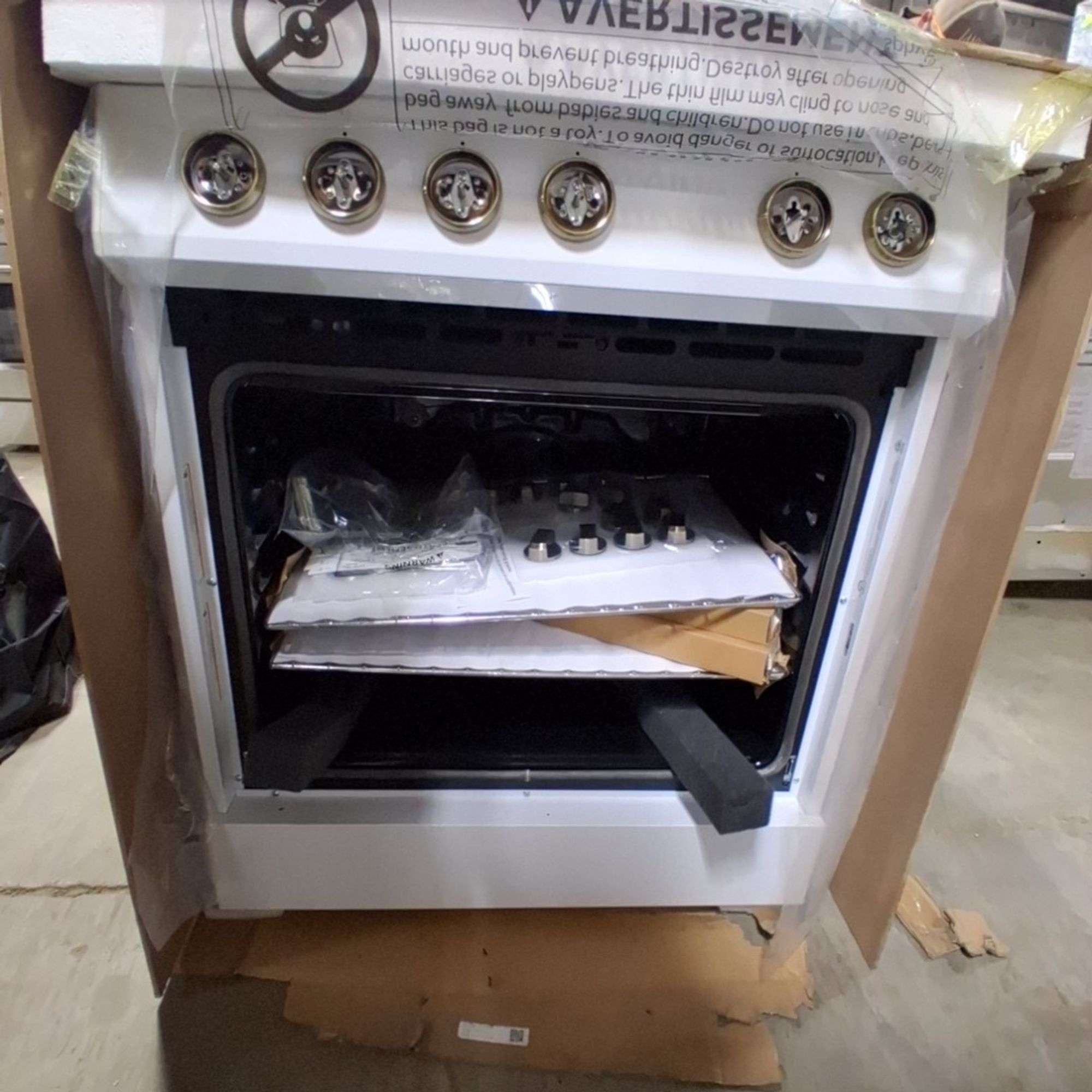Forno Leonardo Espresso 30in White Gas Range