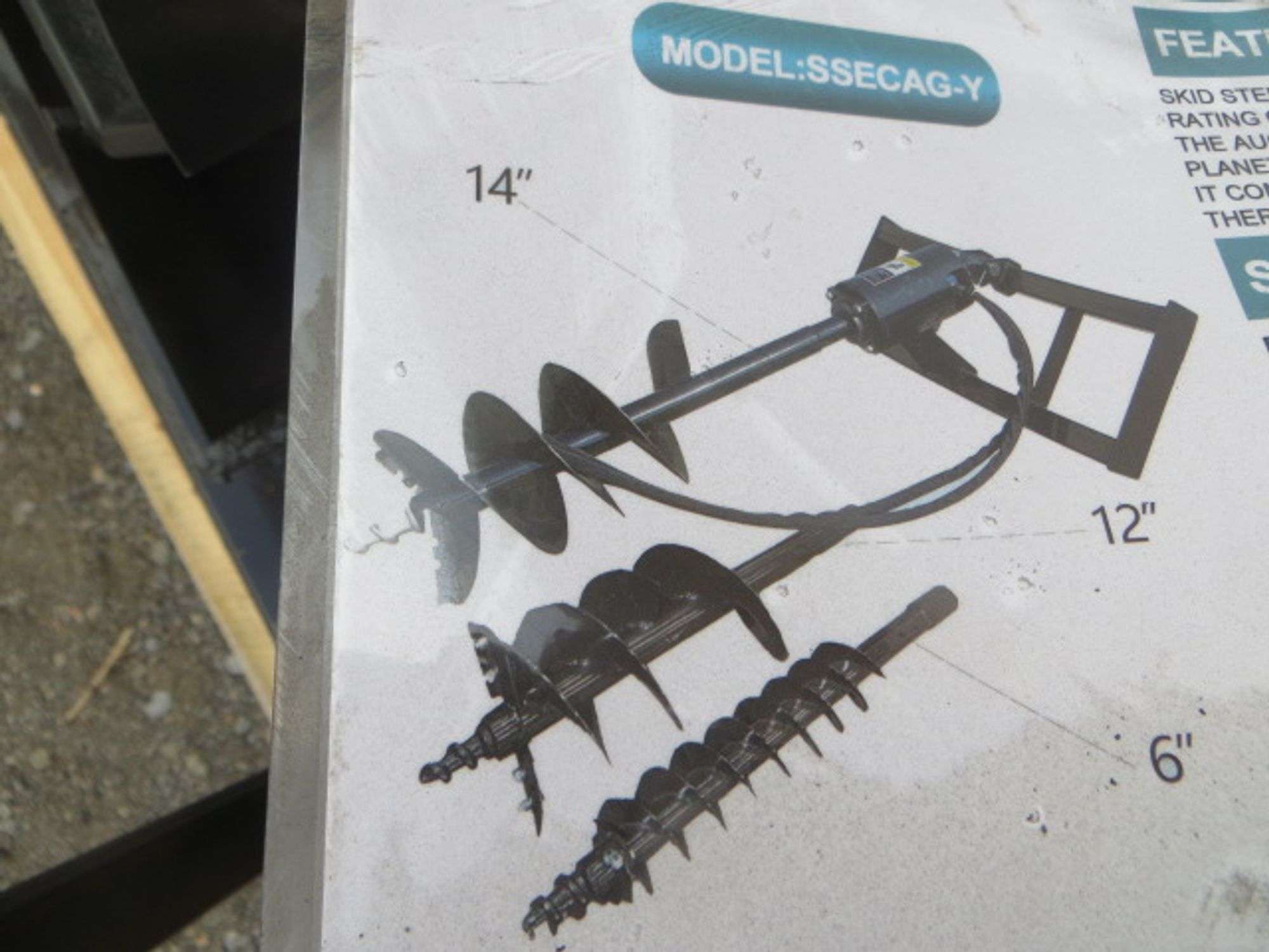 Mower King SSECAG-Y Auger + Bits