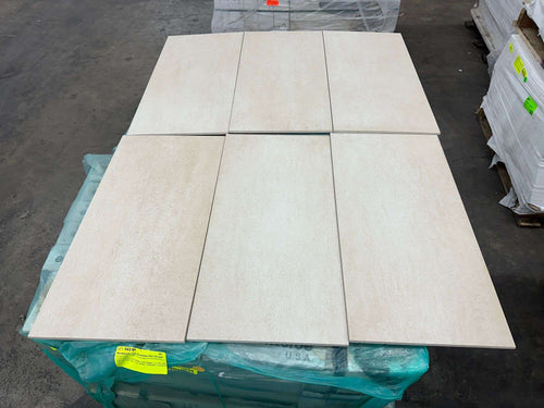 Almond Tan Porcelain Tile 12x24